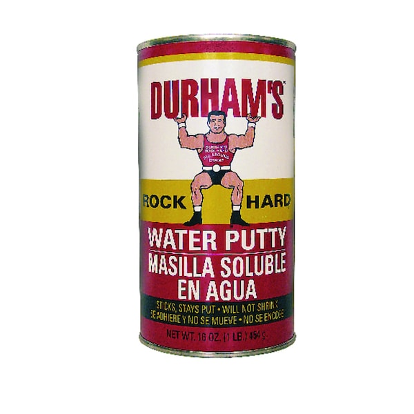 Durham Mfg Durhams Natural Cream Water Putty 16 oz 1LB Zoro
